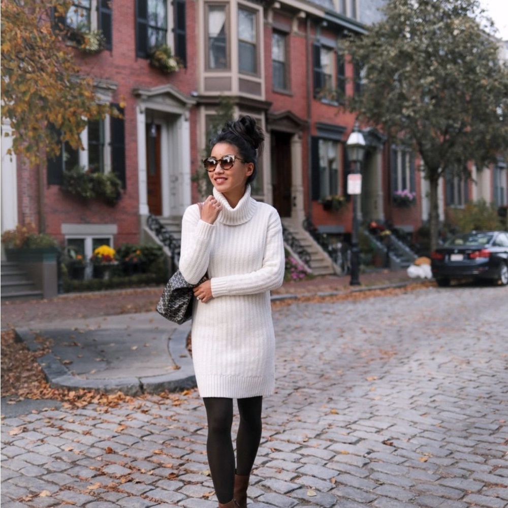 Banana Republic Turtle Neck Sweater Dress
